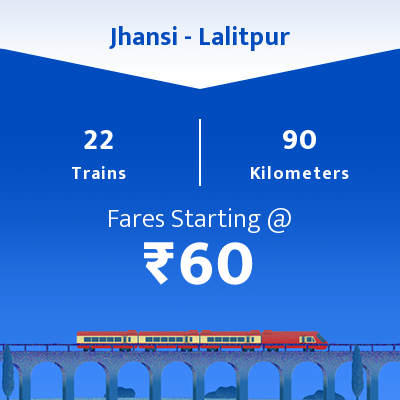 Jhansi To Lalitpur Trains